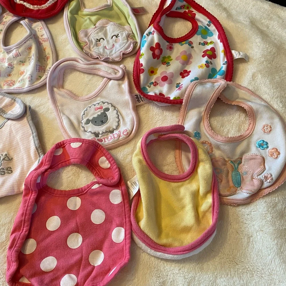 11 Pieces Baby Bibs Bundle